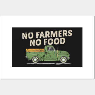 No farmers No food no funny Posters and Art